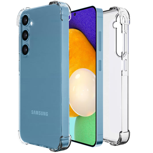 Samsung A52 Hoesje – Transparante Siliconen Shockproof Case