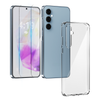 My Case Combo: Transparante Hoes met 2 Screenprotectors voor Samsung Galaxy A35 – Extra Veiligheid
