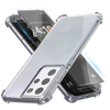 iTech Combo: 2 Screenprotectors & 1 Bumper Hoes voor Samsung Galaxy S21 Ultra – 3-in-1 Bescherming