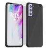My Case Combo: Zwarte Siliconen Hoes met 2 Screenprotectors voor Samsung Galaxy S21 FE – Extra Veiligheid