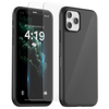 My Case Combo: Zwarte Siliconen Hoes met 2 Screenprotectors voor iPhone 11 Pro – Extra Veiligheid
