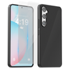 My Case Combo: Zwarte Siliconen Hoes met 2 Screenprotectors voor Samsung Galaxy S24 FE – Extra Veiligheid