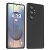My Case Combo: Zwarte Siliconen Hoes met 2 Screenprotectors voor Samsung Galaxy S25 Ultra – Extra Veiligheid