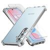 iTech Combo: 2 Screenprotectors & 1 Bumper Hoes voor Samsung Galaxy S24 FE – 3-in-1 Bescherming