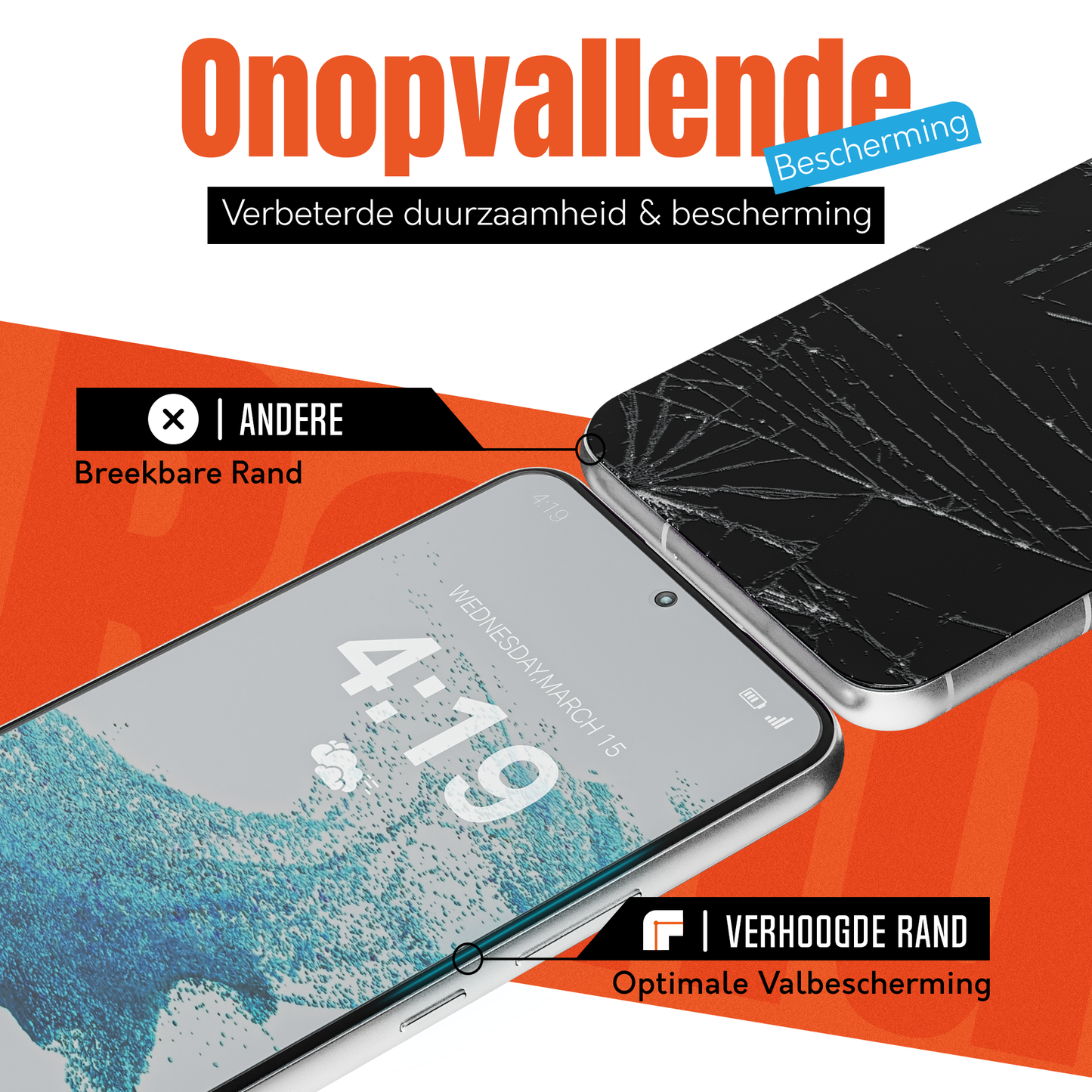 My Case 9H Gehard Glas Screenprotector voor Samsung Galaxy S22