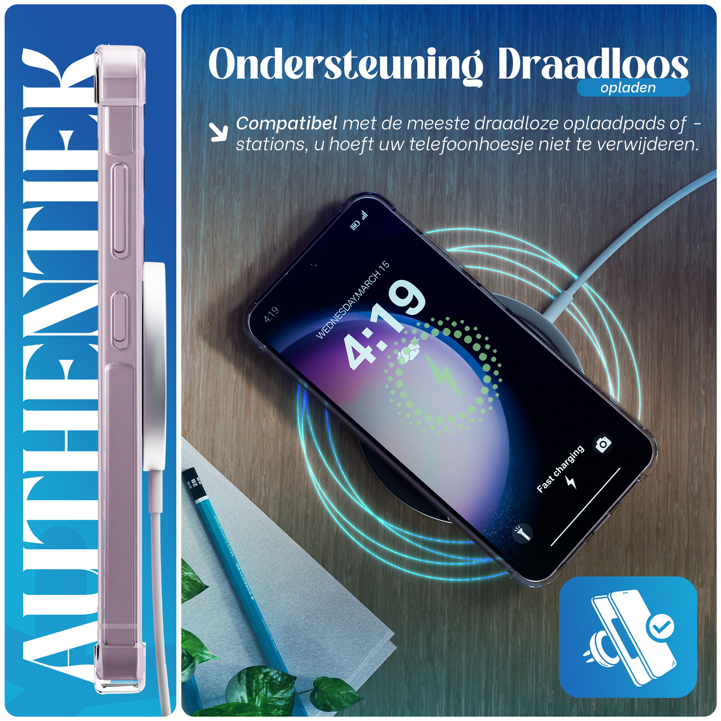 iTech Bumper Hoesje voor Samsung Galaxy S23 Plus – Slank, Schokbestendig & Beschermend