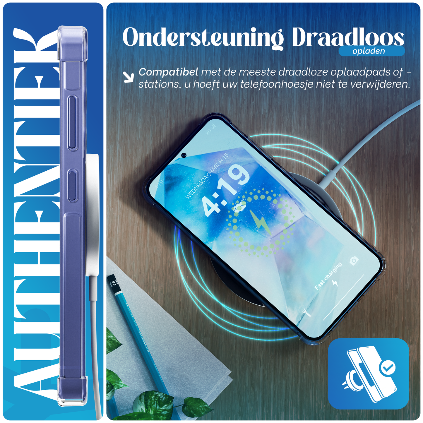 iTech Bumper Hoesje voor Samsung Galaxy A54 – Slank, Schokbestendig & Beschermend