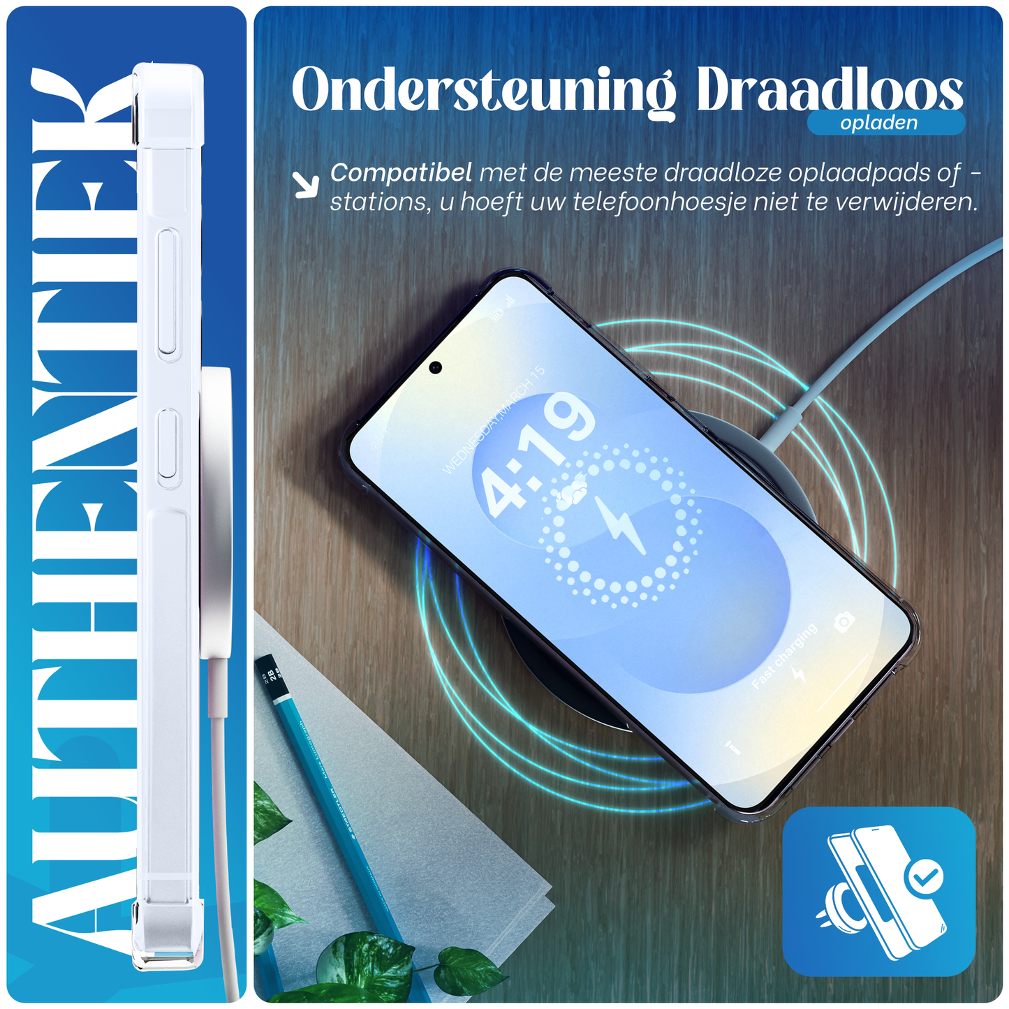 iTech Bumper Hoesje voor Samsung Galaxy S24 Plus/S25 Plus – Slank, Schokbestendig & Beschermend