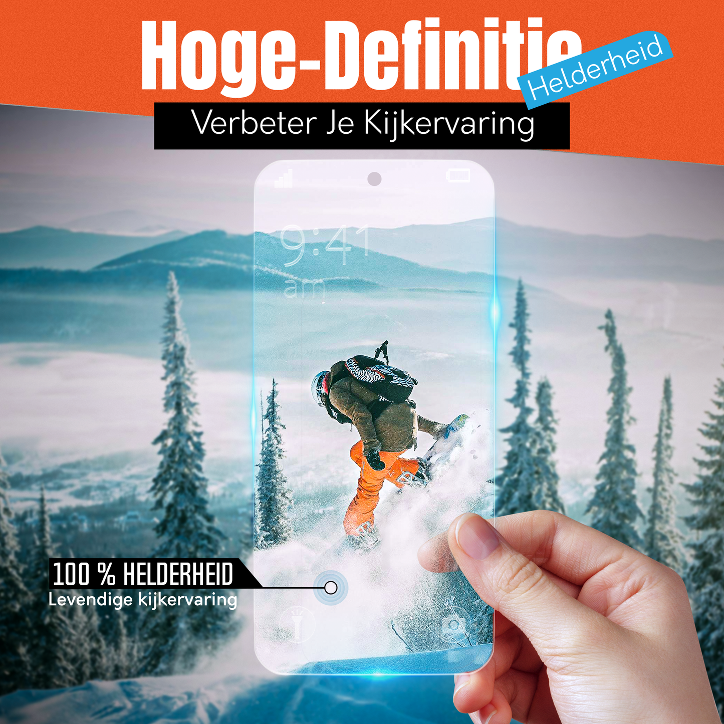 My Case 9H Gehard Glas Screenprotector voor Samsung Galaxy S22