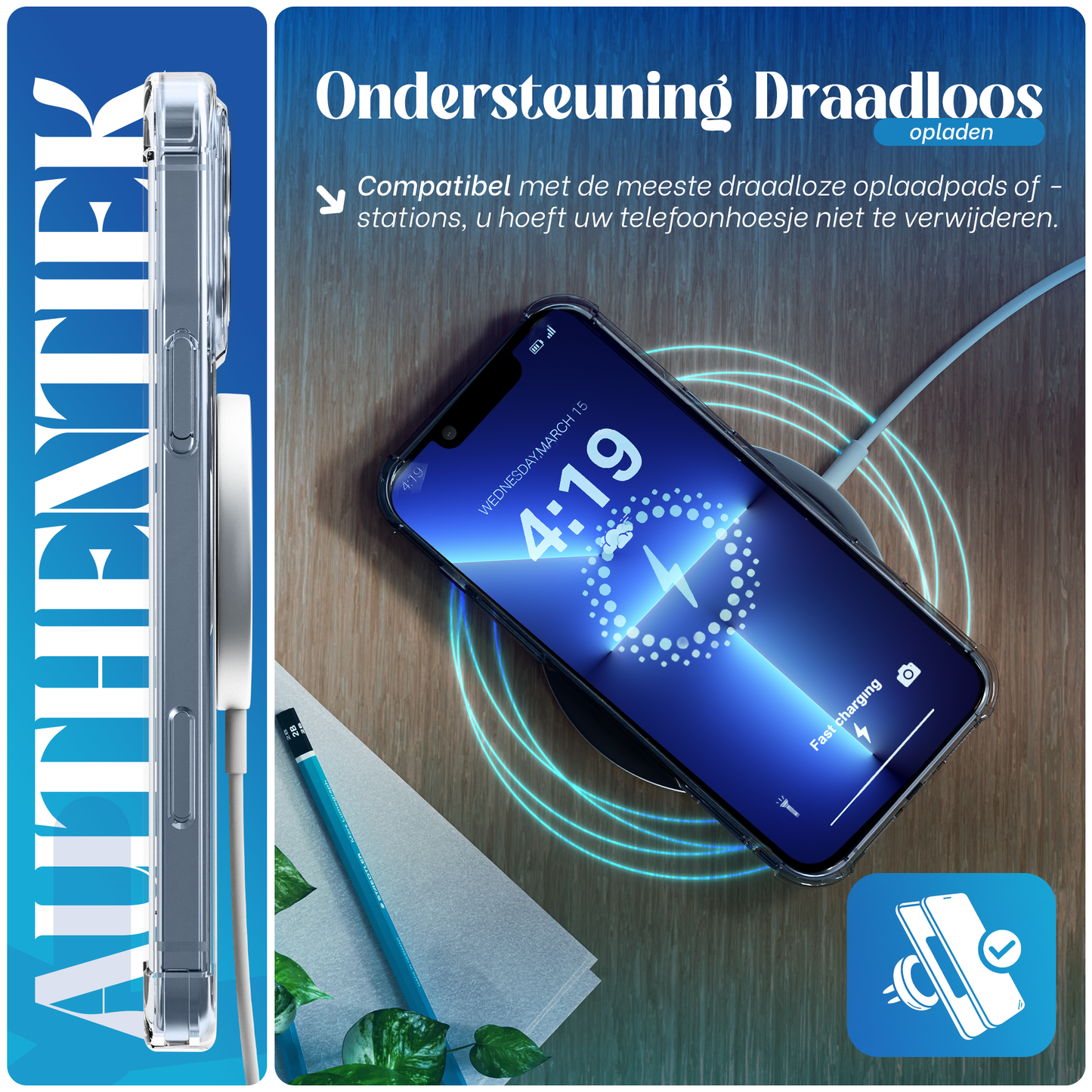 iTech Bumper Hoesje voor iPhone 13 Pro – Slank, Schokbestendig & Beschermend