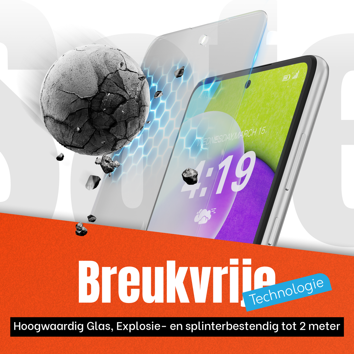 My Case Combo: Zwarte Siliconen Hoes met 2 Screenprotectors voor Samsung Galaxy A52 – Extra Veiligheid