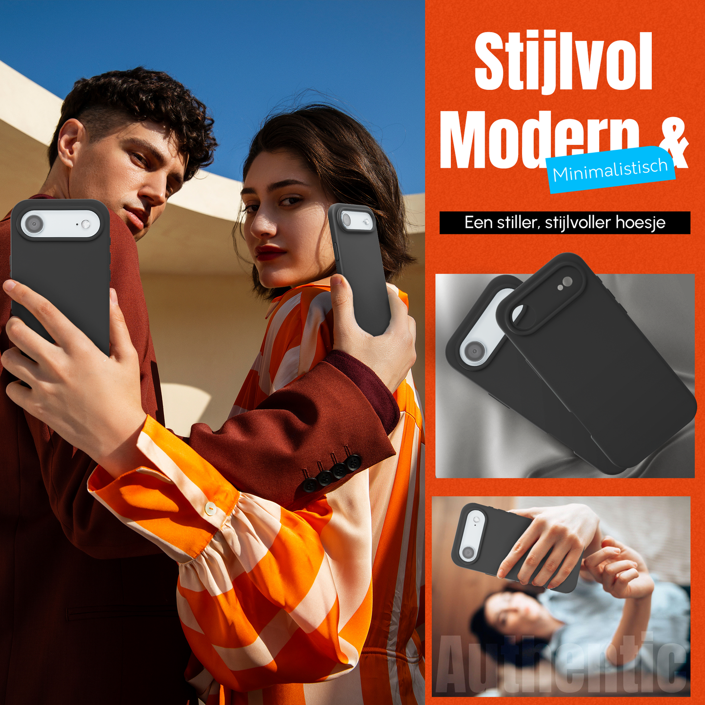 iPhone 17 Air hoesje Zwart