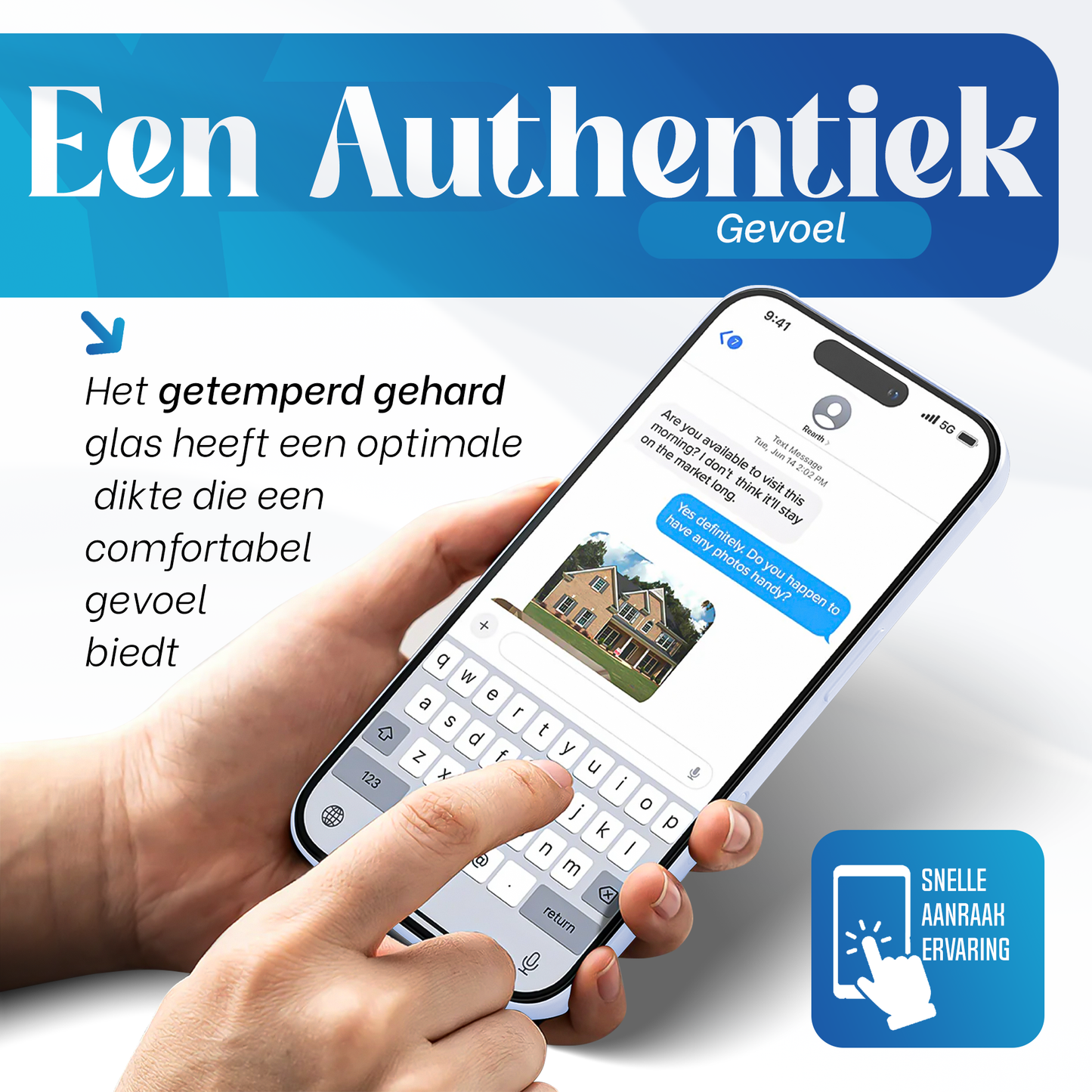 iPhone 17 hoesje Transparant - screen protector