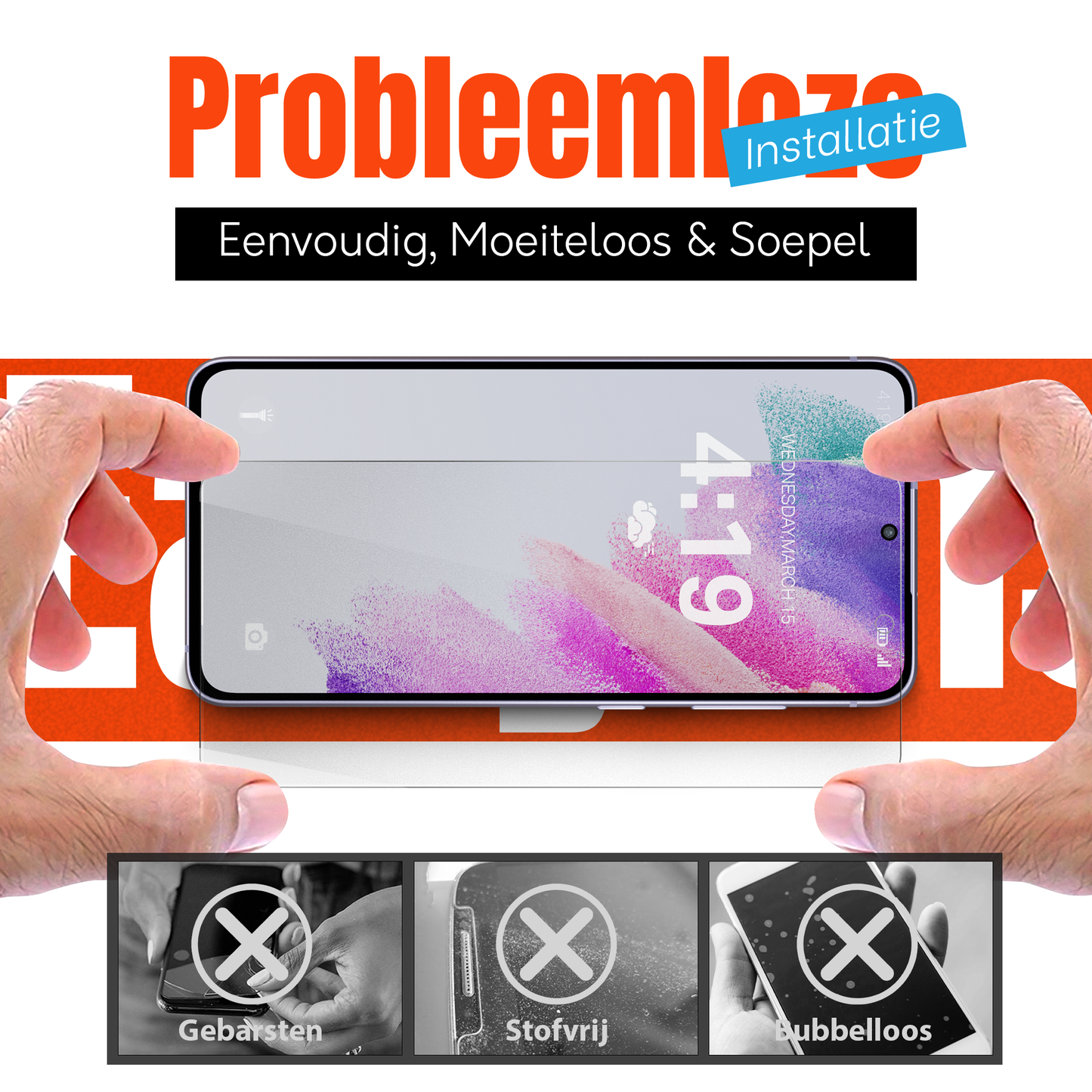 My Case Combo: Transparante Hoes met 2 Screenprotectors voor Samsung Galaxy S21 FE – Extra Veiligheid