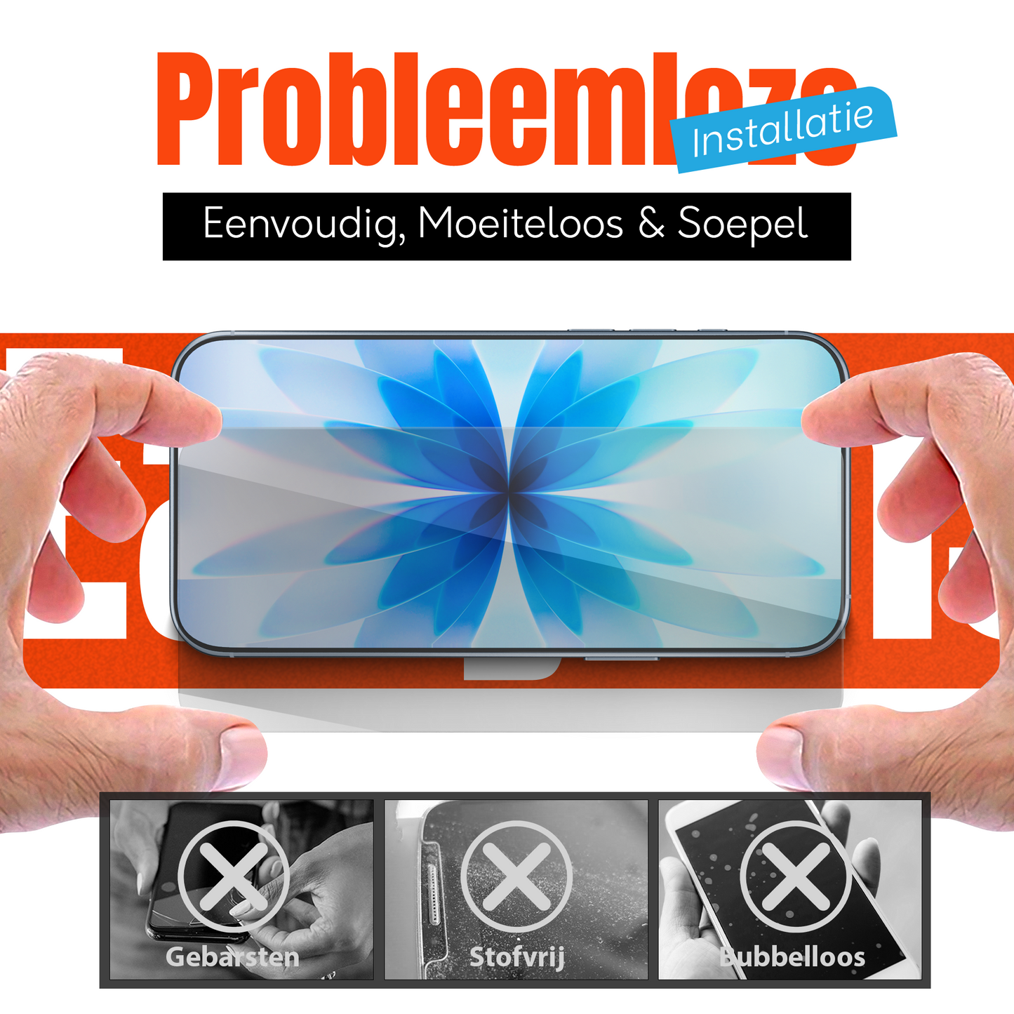 iPhone 17 Hoesje Transparant - screen protector