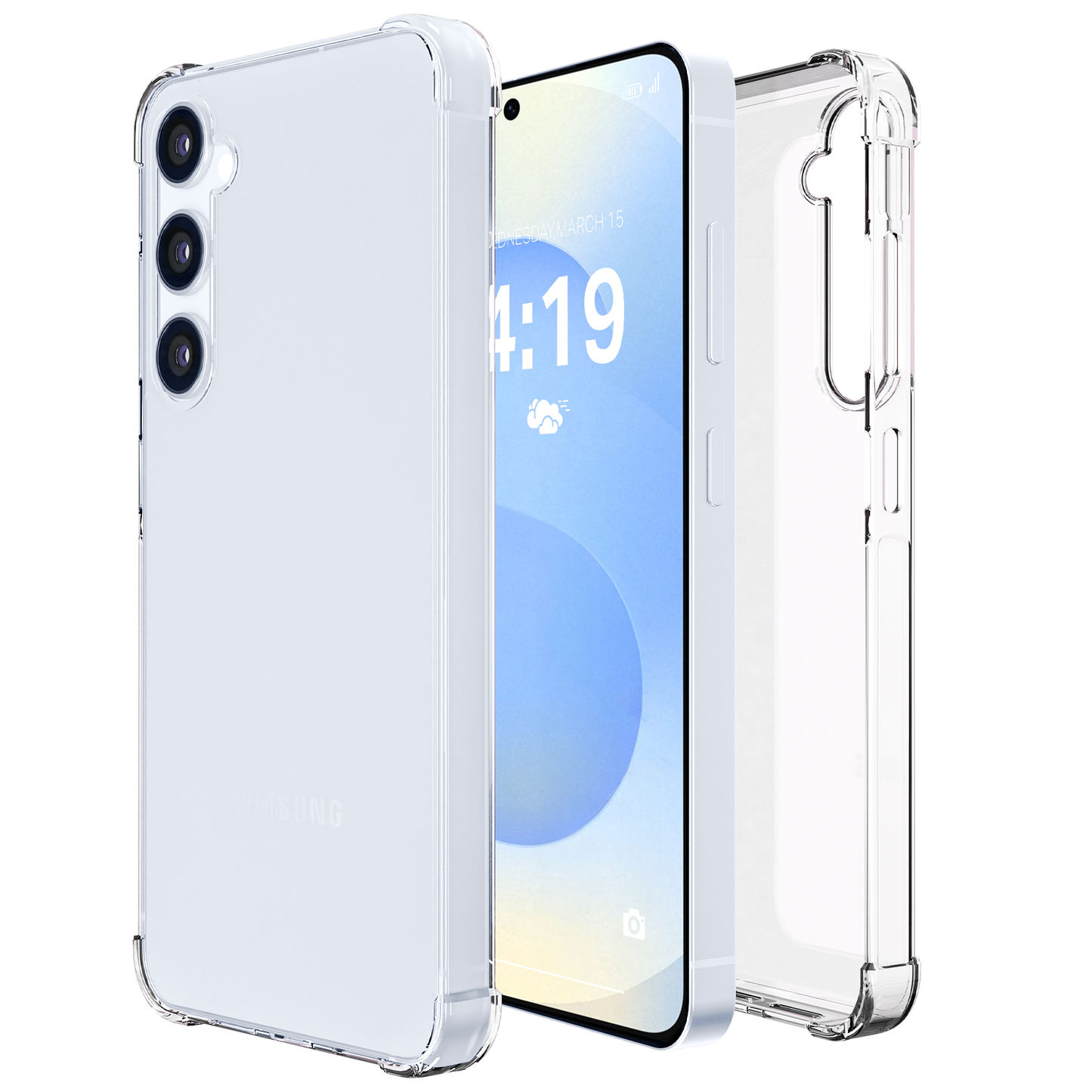 iTech Bumper Hoesje voor Samsung Galaxy S24 Plus/S25 Plus – Slank, Schokbestendig & Beschermend