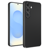 My Case Zwarte Siliconen Hoes voor Samsung Galaxy S25  – Slank Maar Beschermend