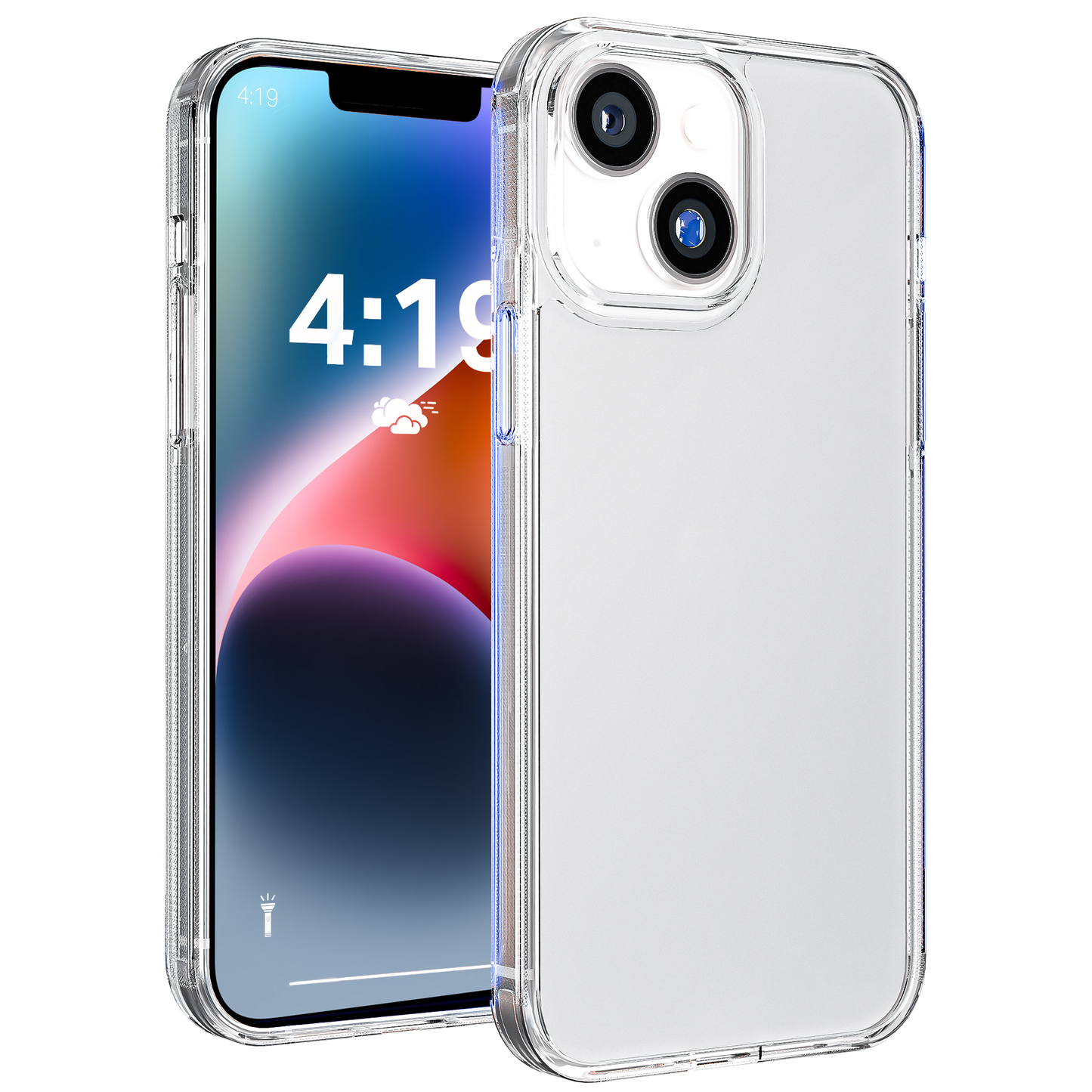 My Case Transparante Hoesje voor Apple iPhone 13/14 – Langdurig Helder