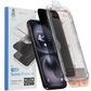REOVO Privacy Screen Protector - Geschikt voor iPhone 16 Plus - Gorilla Glass Extra Hard - Installatie Tool