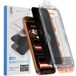 REOVO Privacy Screen Protector - Geschikt voor iPhone 17 Pro - Gorilla Glass Extra Hard - Installatie Tool