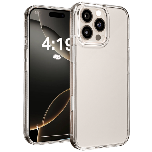 My Case Transparante Hoes voor iPhone 16 Pro Max – Langdurig Helder