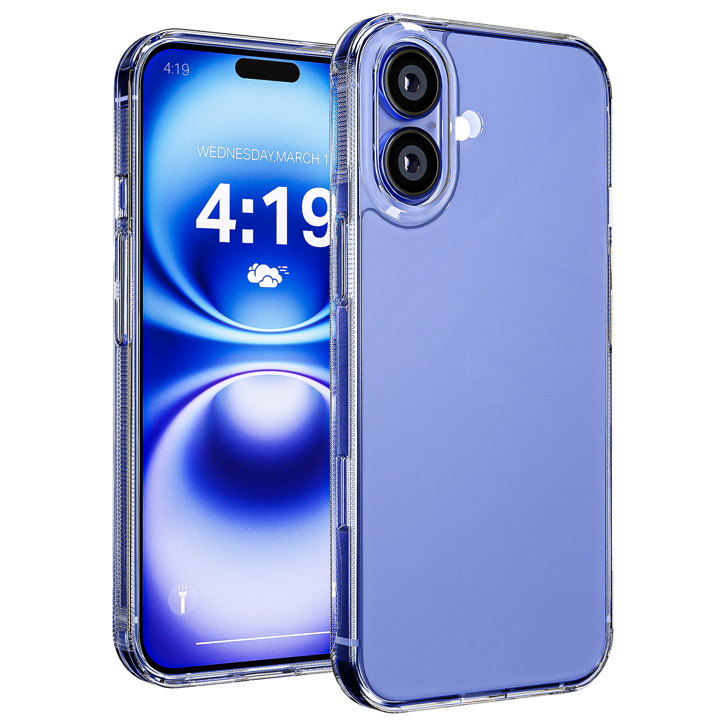 My Case Transparante Hoesje voor Apple iPhone 16 Plus – Langdurig Helder
