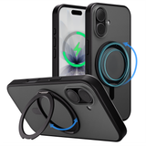 iPhone 17 hoesje Zwart Magsafe 360 telefoonstandaard