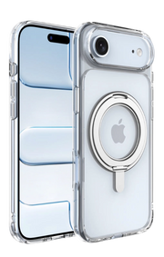 iPhone 17 Air hoesje Transparant Magsafe 360 telefoonstandaard