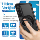 Samsung Galaxy S26 Ultra hoesje Zwart Magsafe 360 telefoonstandaard