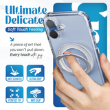 iPhone 17 hoesje Transparant Magsafe 360 telefoonstandaard
