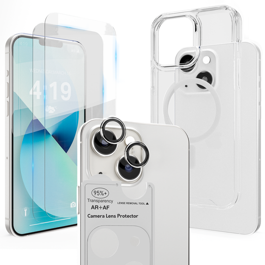 iTech COMBO voor iPhone 13 – Complete 4-in-1 Bescherming