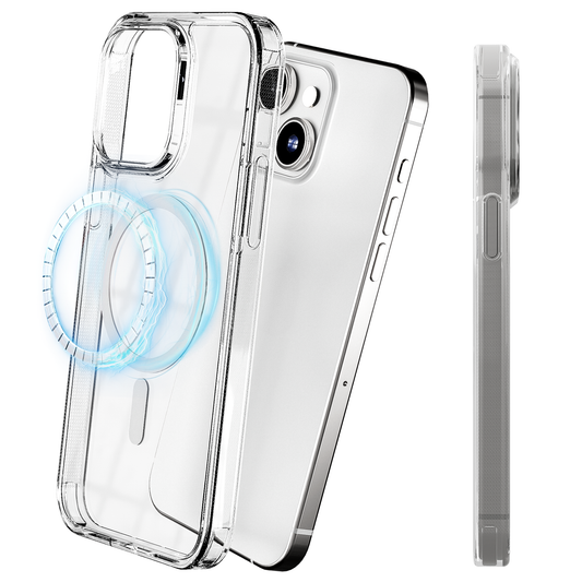 My Case Transparant MagSafe Hoesje voor iPhone 13 – Slank, Sterk & MagSafe-Klaar