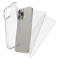 My Case Combo: Transparante Hoes met 2 Screenprotectors voor iPhone 16 Pro – Extra Veiligheid