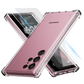 iTech Combo: 2 Screenprotectors & 1 Bumper Hoes voor Samsung Galaxy S22 Ultra – 3-in-1 Bescherming