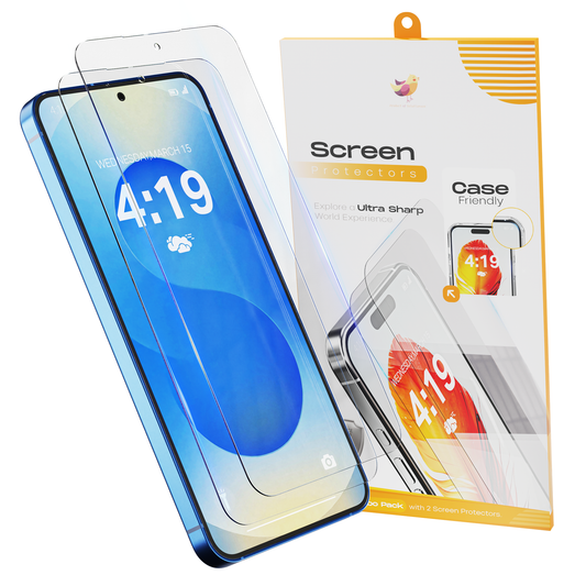 Solutionss4 Screenprotector voor Samsung Galaxy S25   – Case Vriendelijk