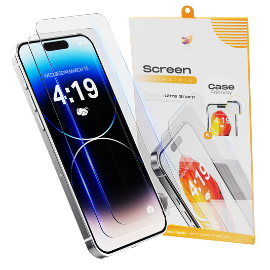 Solutionss4 Screenprotector voor iPhone 14 Pro – Case Vriendelijk