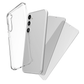 My Case Combo: Transparante Hoes met 2 Screenprotectors voor Samsung Galaxy A54 – Extra Veiligheid