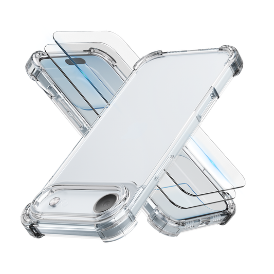 iPhone 17 Air Hoesje Transparant - screen protector
