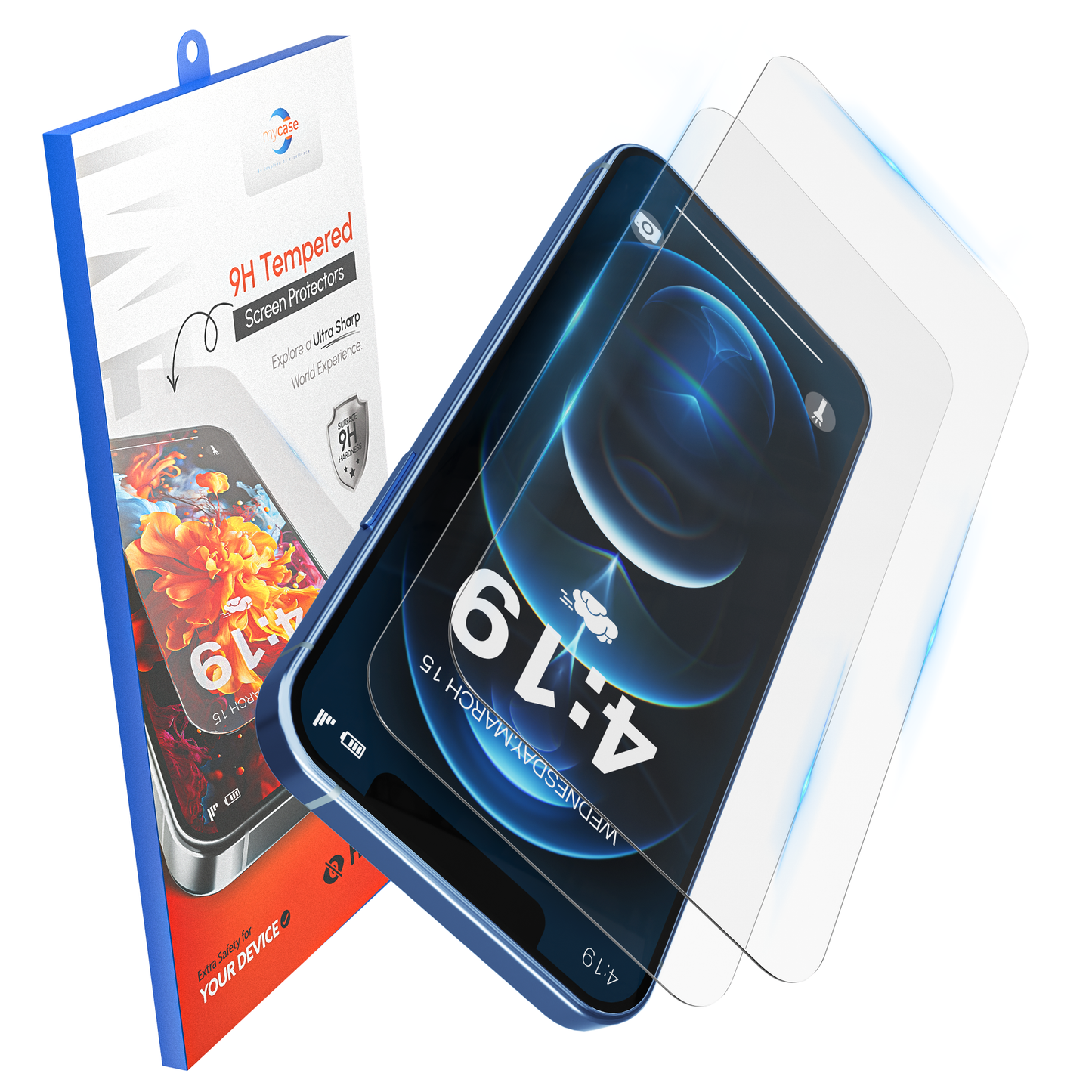 iTech Gehard Glas Screenprotector voor iPhone 12 Pro