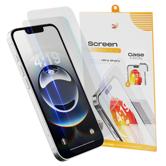 Solutionss4 Screenprotector voor iPhone 16e – Case Vriendelijk