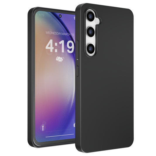 My Case Zwarte Siliconen Hoes voor Samsung Galaxy A54 – Slank Maar Beschermend