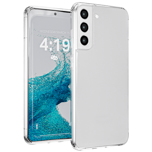My Case Transparante Hoes voor Samsung Galaxy S22 Plus – Langdurig Helder