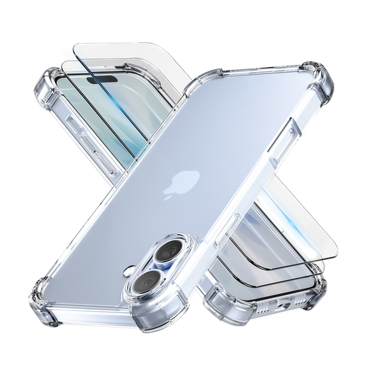 iPhone 17 hoesje Transparant - screen protector