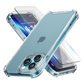 iTech Combo: 2 Screenprotectors & 1 Bumper Hoes voor iPhone 12 Pro  – 3-in-1 Bescherming