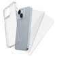 My Case Combo: Transparante Hoes met 2 Screenprotectors voor iPhone 15 – Extra Veiligheid
