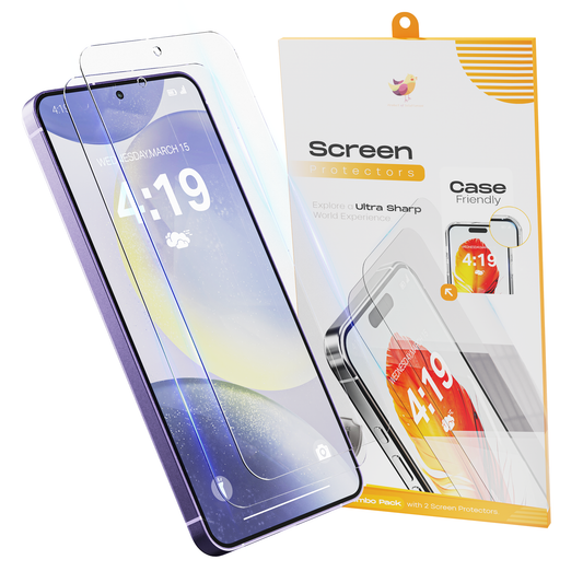 Solutionss4 Screenprotector voor Samsung Galaxy S24  – Case Vriendelijk