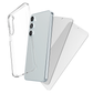 My Case Combo: Transparante Hoes met 2 Screenprotectors voor Samsung Galaxy A55 – Extra Veiligheid