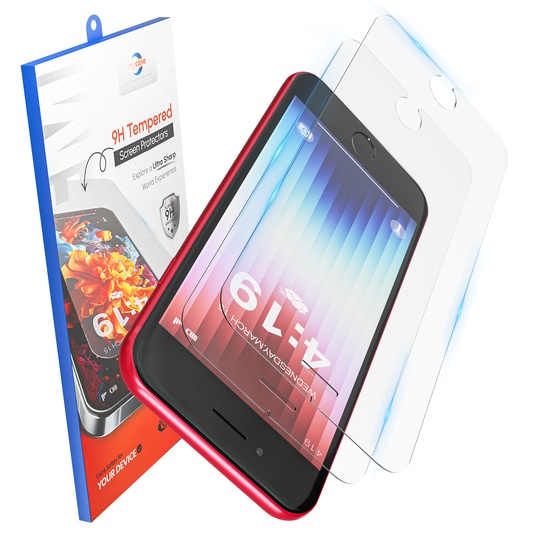 My Case 9H Gehard Glas Screenprotector voor iPhone SE 2022