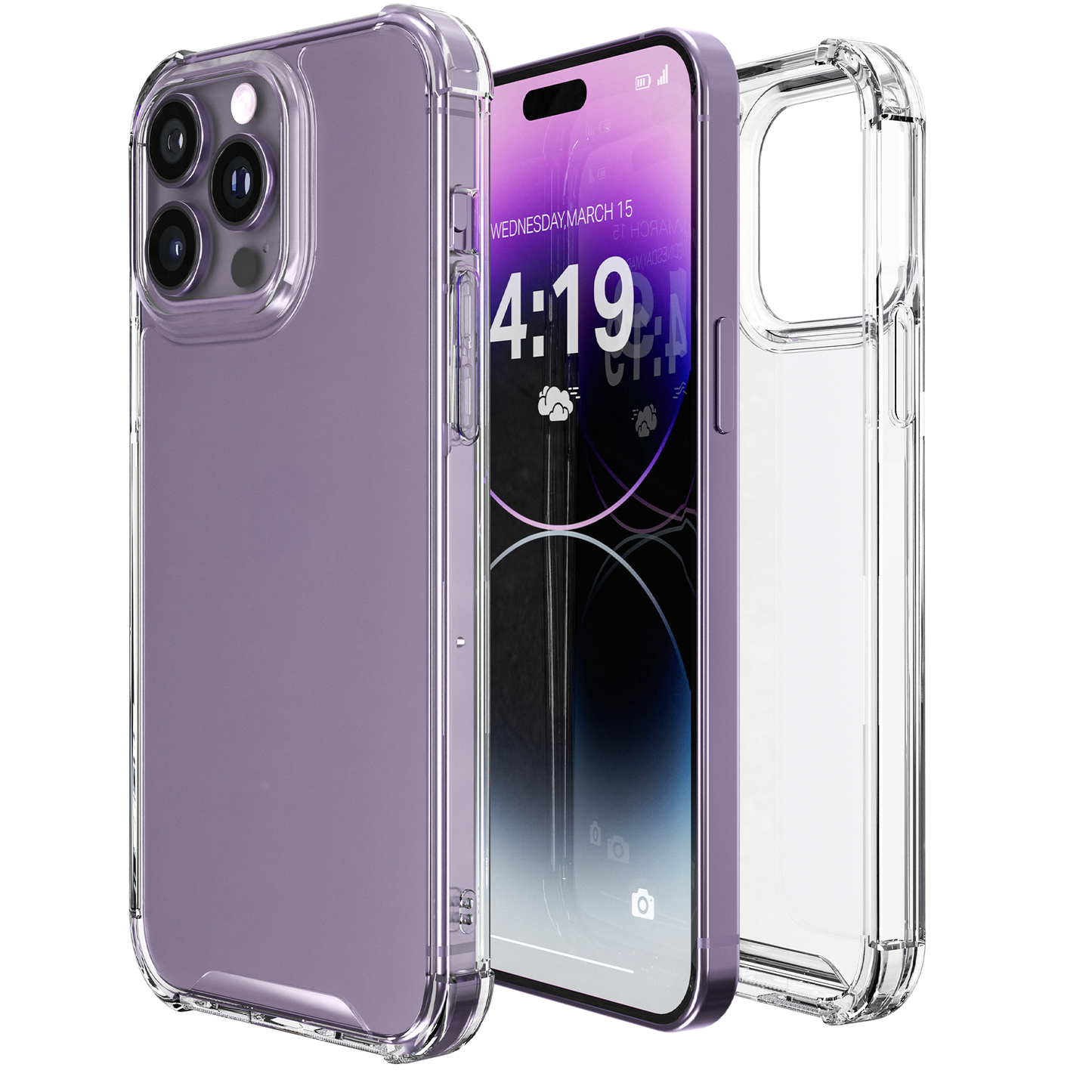 iTech Bumper Hoesje voor iPhone 14 Pro Max – Slank, Schokbestendig & Beschermend