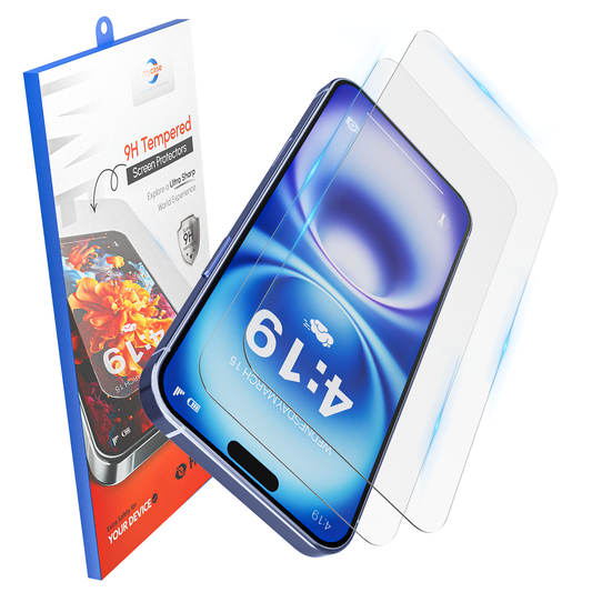 iTech Gehard Glas Screenprotector voor iPhone 16